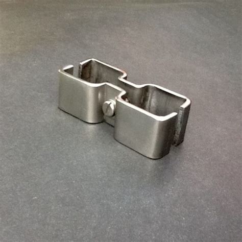 removable bracket for metal tubing|brackets for 1' square tubing.